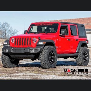 Jeep Wrangler JL Spacer Suspension Lift Kit w/ Adjustable Control Arms - Stage 2 - 3.5" Lift